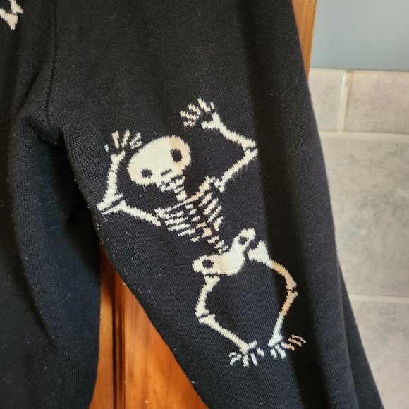 Too fast dancing skeleton cardigan xl - Picture 5 of 6